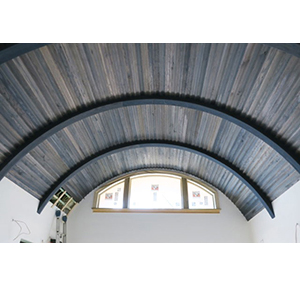 Driftwood Weathering Wood Finish on custom ceiling